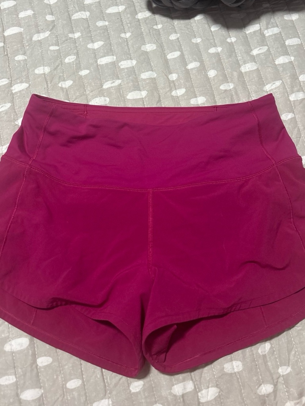 lululemon athletica High-Waist Athletic Shorts in Raspberry